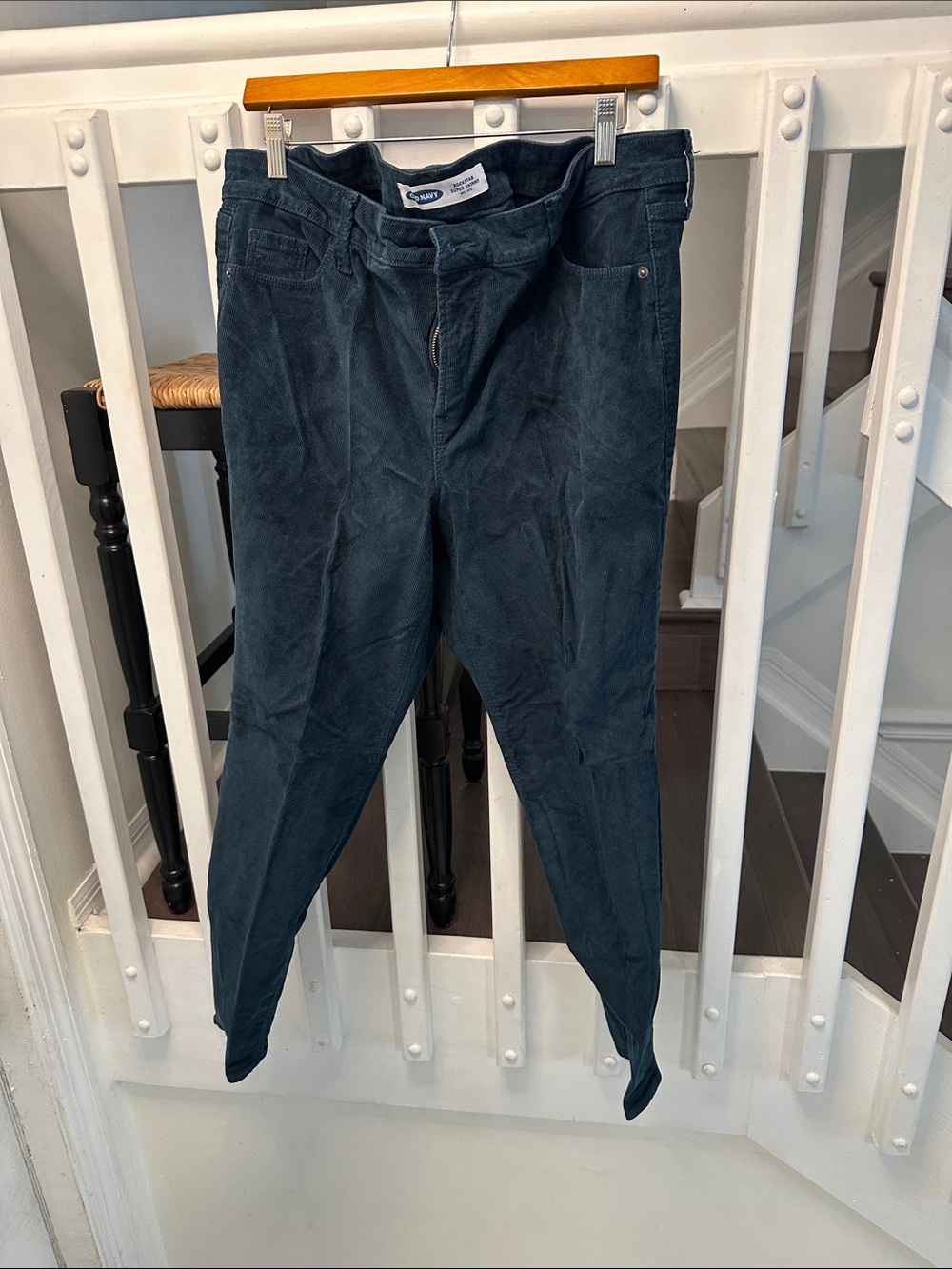 Old Navy Men's Teal Corduroy Trousers